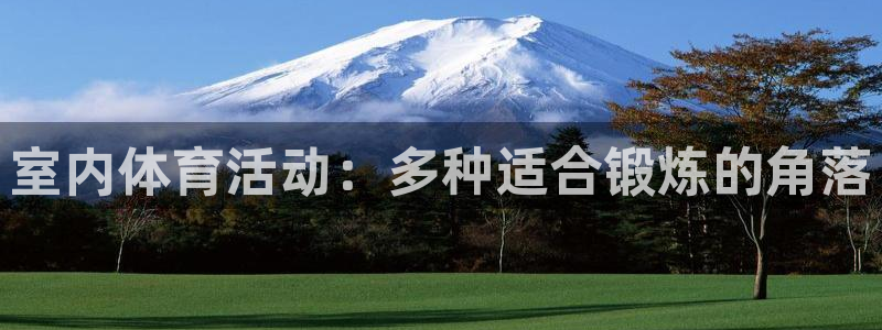  竞技宝是违法的吗：室内体育活动：多种适合锻炼的角落